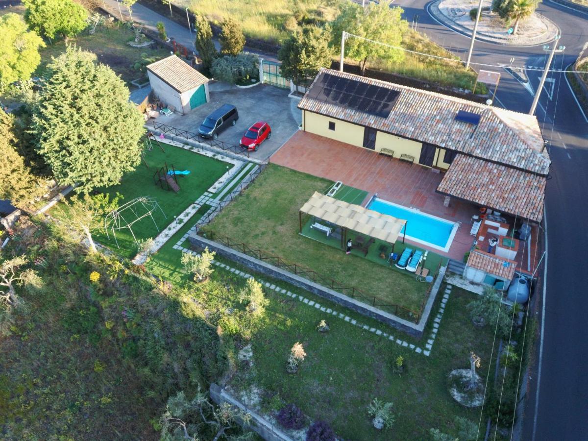 Villa Egle Belpasso, Villa Vacanza Con Piscina Εξωτερικό φωτογραφία