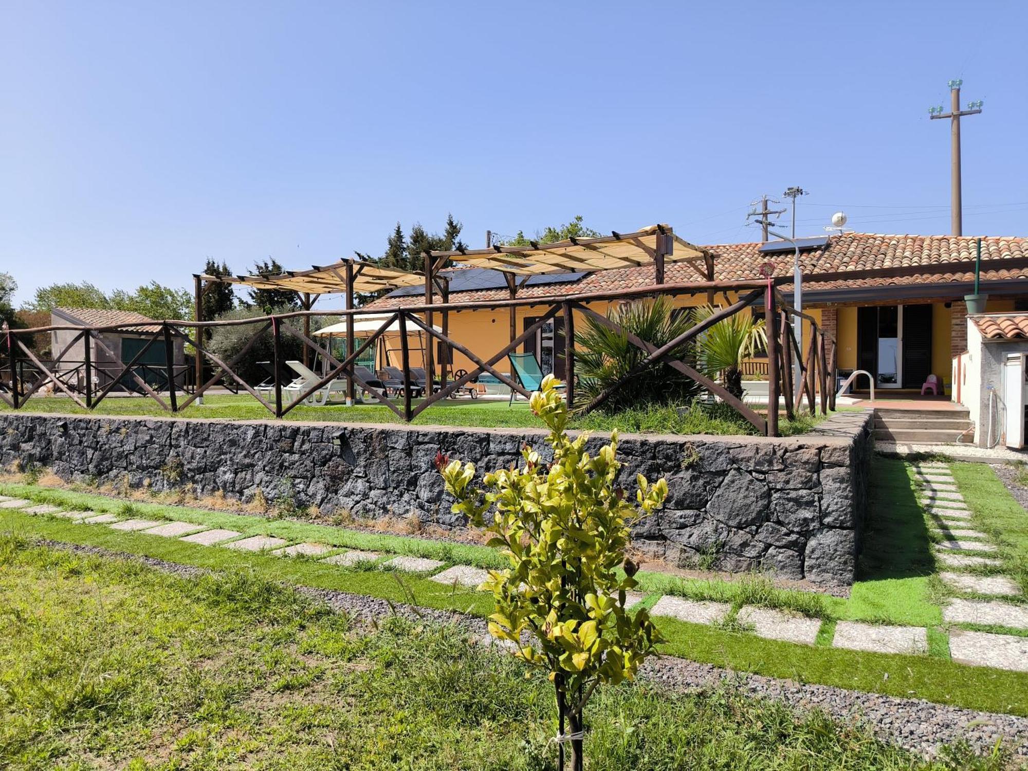 Villa Egle Belpasso, Villa Vacanza Con Piscina Εξωτερικό φωτογραφία