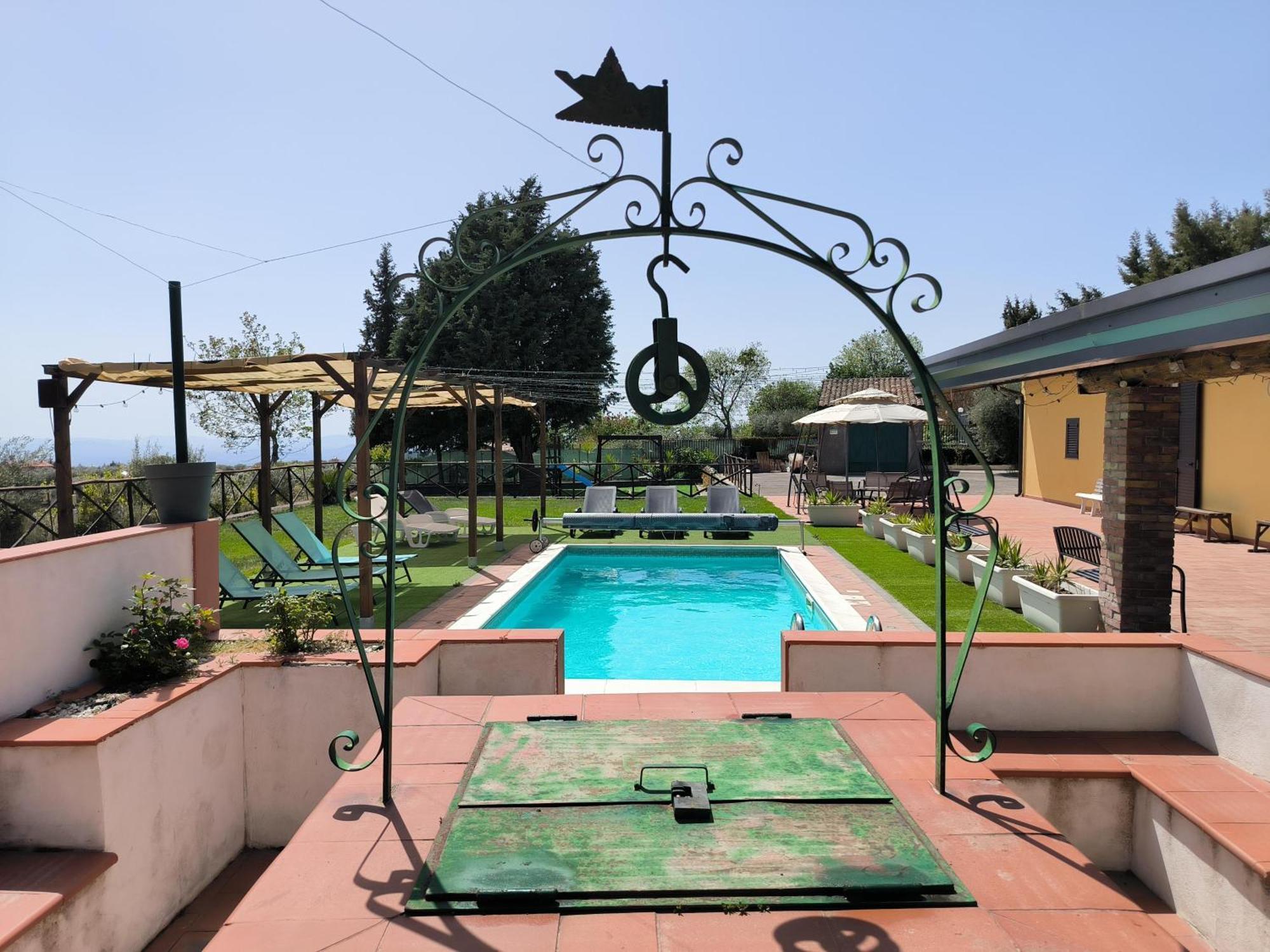 Villa Egle Belpasso, Villa Vacanza Con Piscina Εξωτερικό φωτογραφία